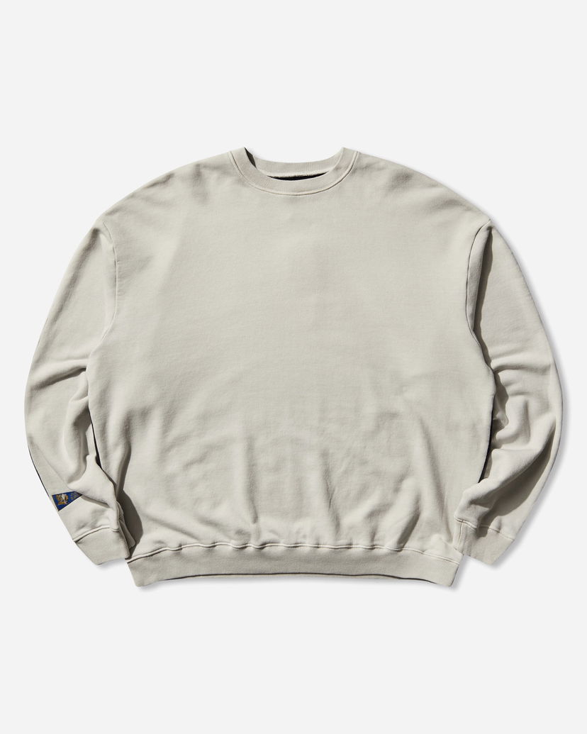 Dukserice KAPITAL Sweat Knit 2Tones Remake Big Sweatshirt Bež | EK-1139LCA ECRXBLACK