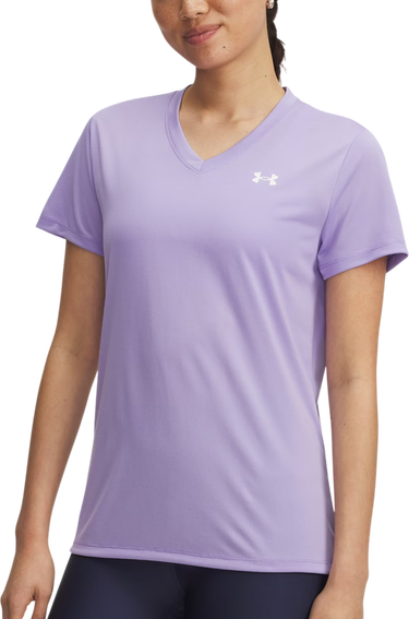 Majica kratkih rukava Under Armour V-Neck Short-Sleeve Tech SSV Solid T-Shirt Ljubičasta | 1384229-538, 0
