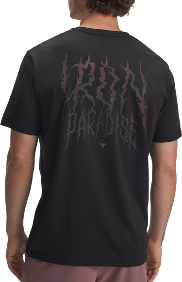 Majica kratkih rukava Under Armour Project Rock Q3 Iron Paradise Graphic T-Shirt Crna | 6005031-002, 1
