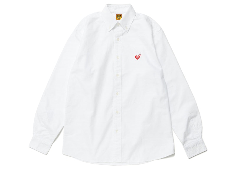 Košulja Human Made Long Sleeve Button-Down Shirt Bijela | HM25SH005