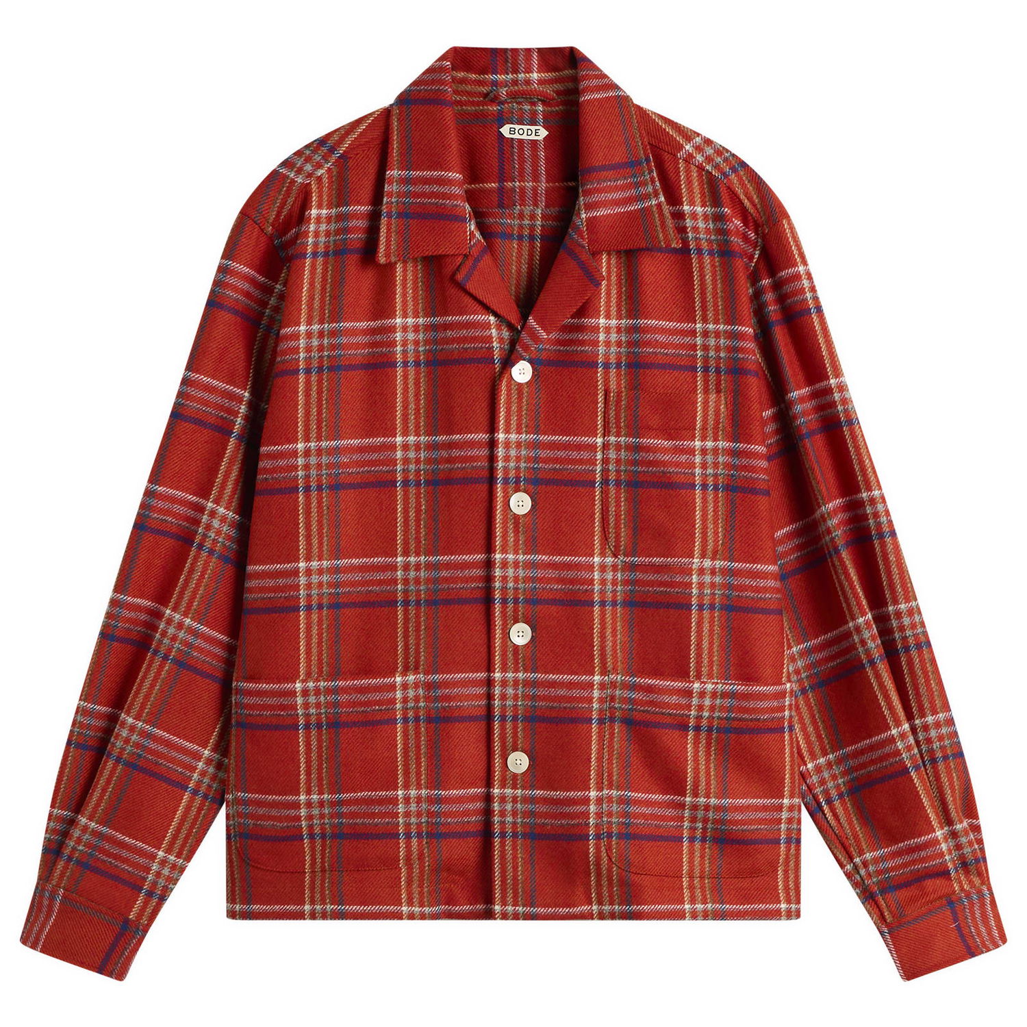 Košulja Bode Gable Plaid Overshirt Višebojno | MRF25SH007, 1