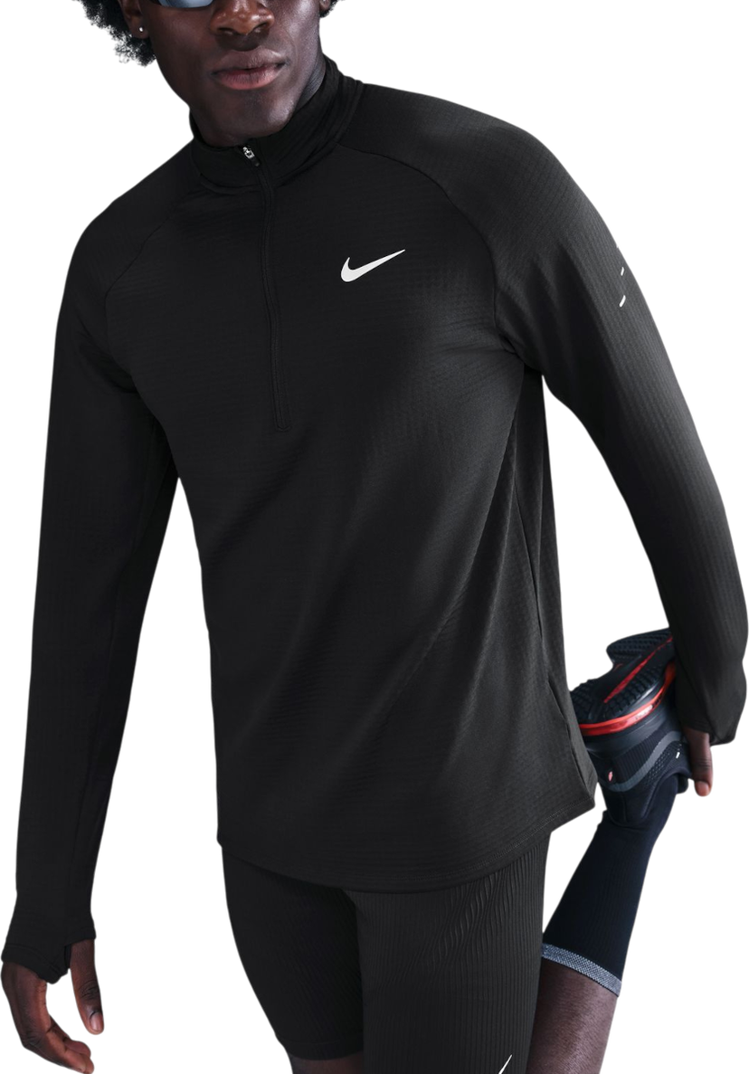 Majica kratkih rukava Nike Stride Running Top Half-Zip Crna | hv2707-010