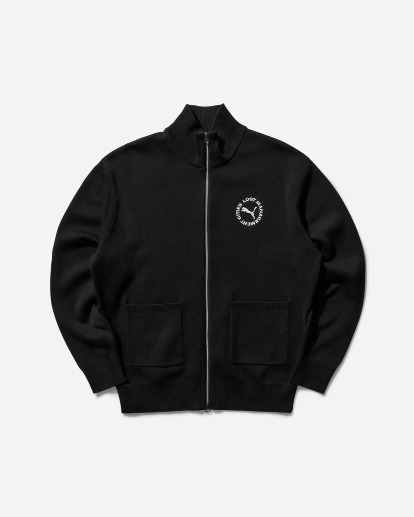 Jakna Puma Full-Zip Jacket With Pockets Crna | 626566-01