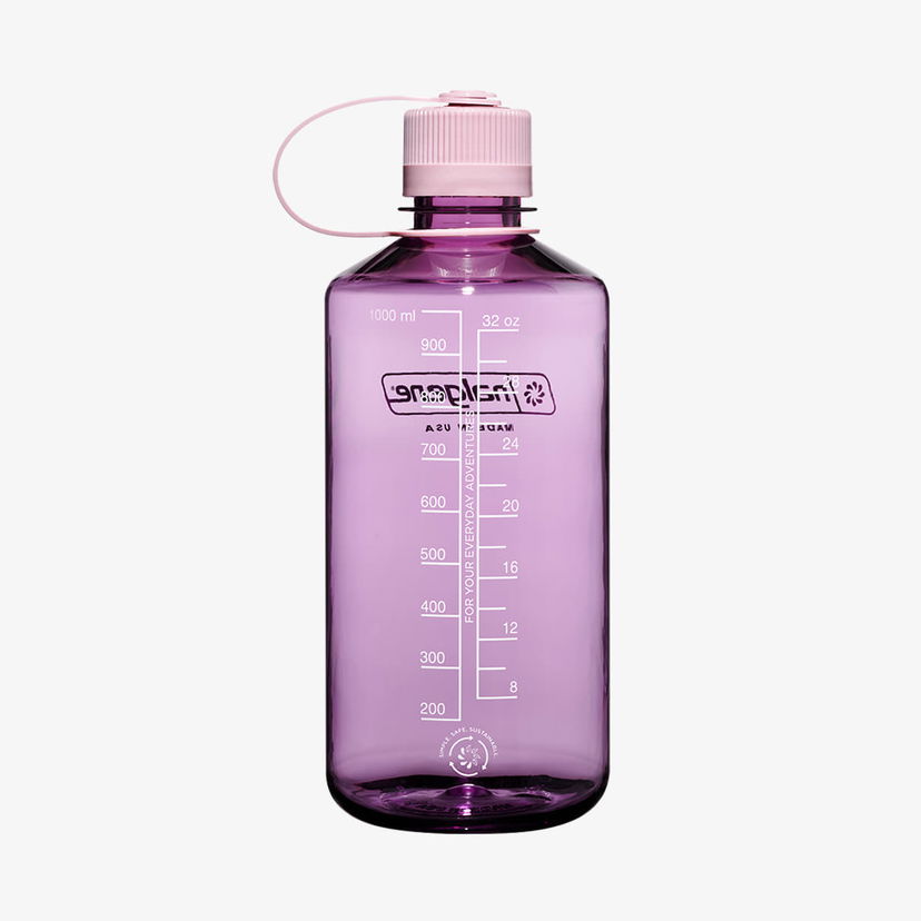 Boca za piće Nalgene 1000ml Narrow Mouth Sustain Water Bottle Ljubičasta | 2021-2932