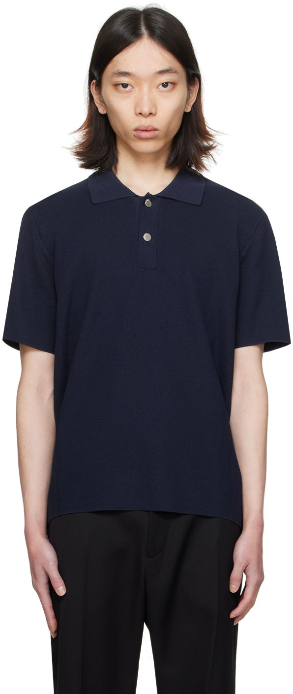 Majica kratkih rukava Jacquemus 'Le polo maille' Polo Tee Tamnoplava | 24E245KN296-2379, 0