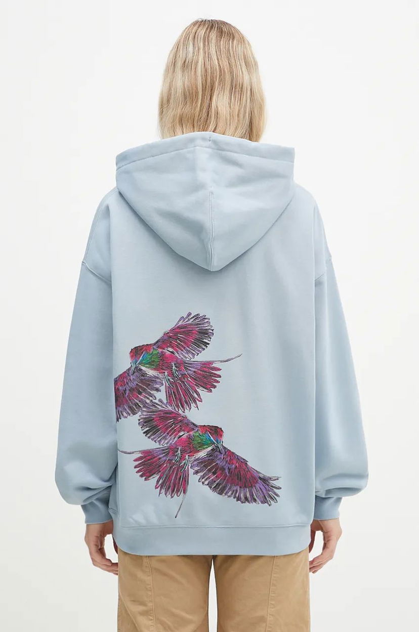Dukserice Y-3 Graphic Hoodie Plava | IW2474