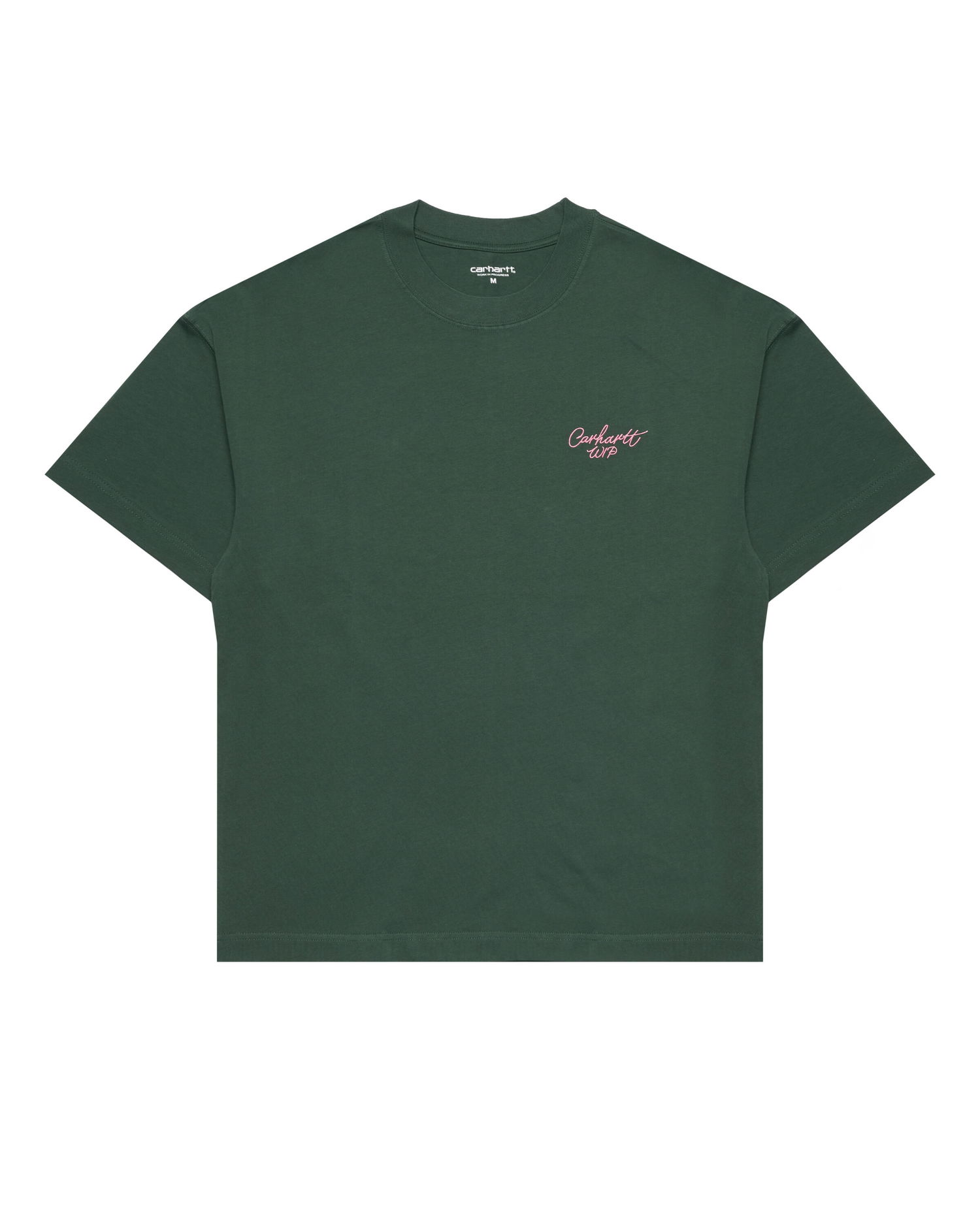 Majica kratkih rukava Carhartt WIP Signature Script T-Shirt Zelena | I033828.2JFXX, 0