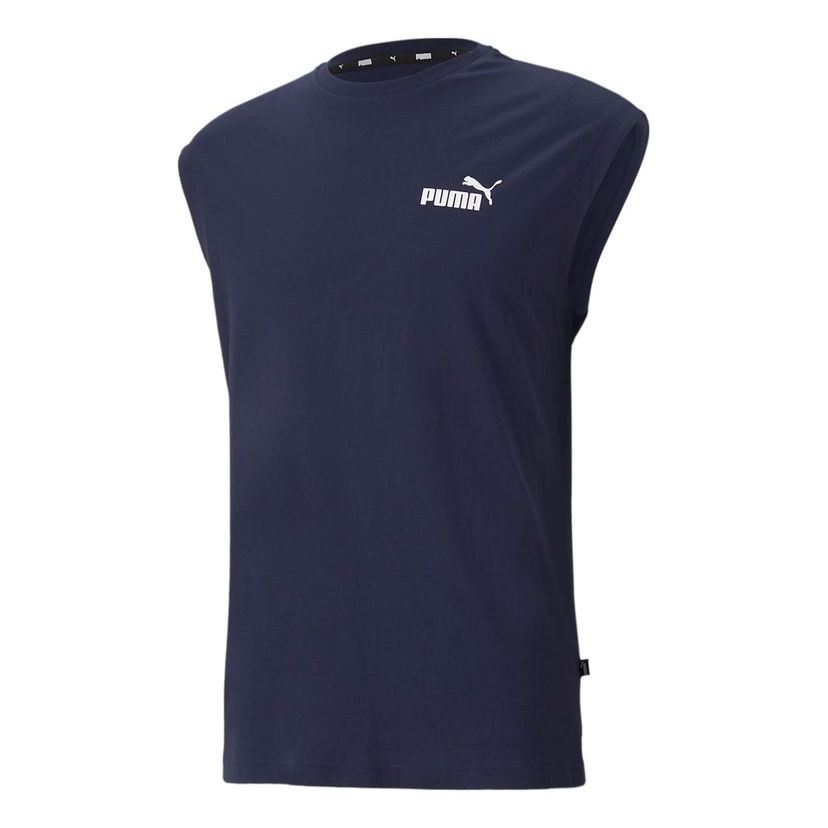 Majica bez rukava Puma Essentials Men's Training Vest Tamnoplava | 586738-06