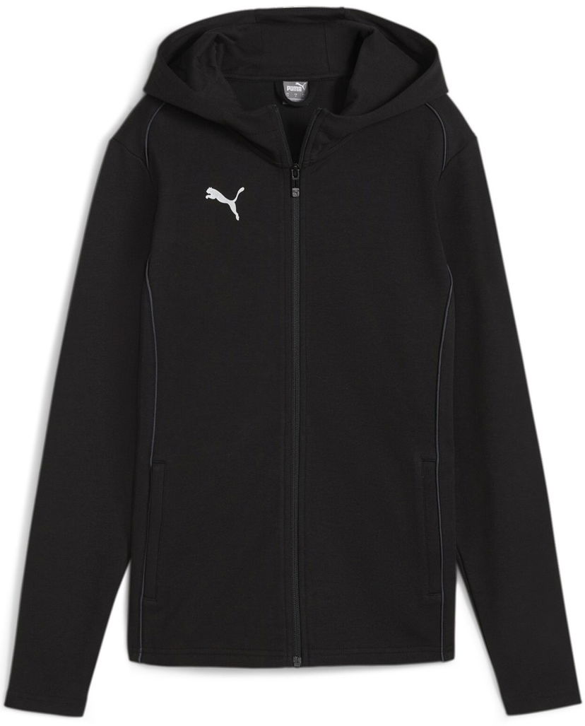 Dukserice Puma teamFINAL Casuals Hooded Jkt Wmn Crna | 658531-03
