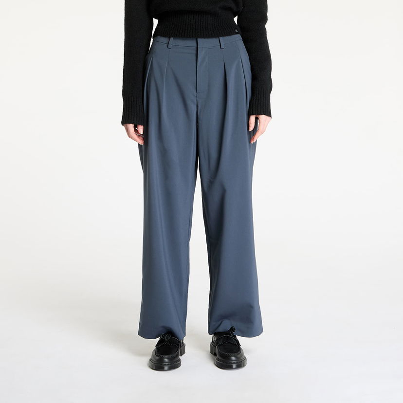Hlače CALVIN KLEIN Calvin Klein Jeans Tailored Wide Leg Pants Plava | J20J224849 CGE