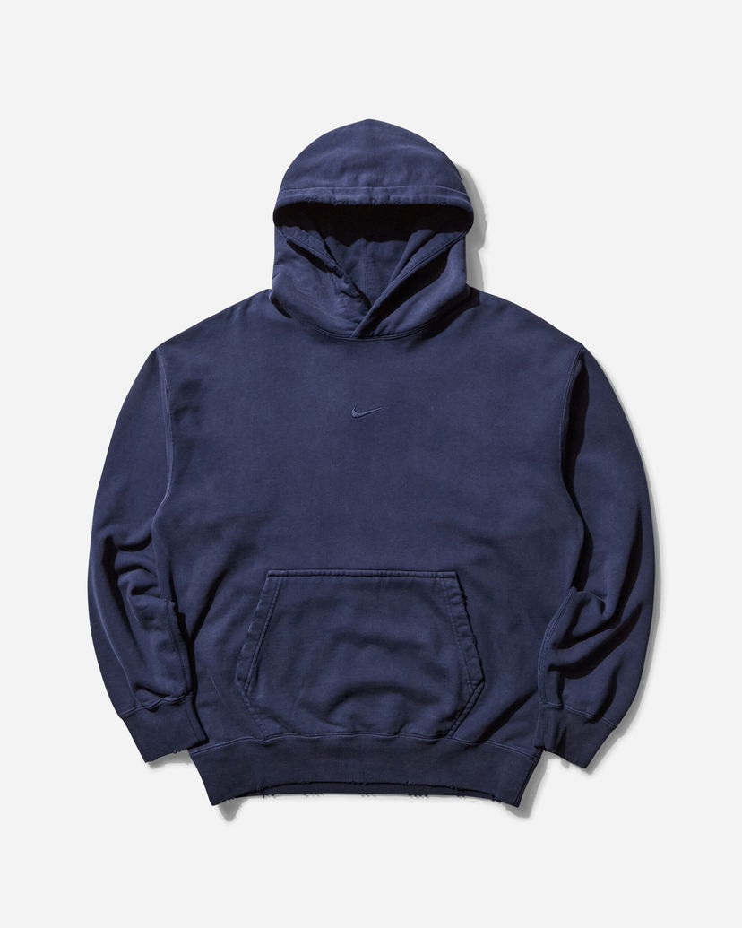 Dukserice Nike Solo Swoosh French Terry Hoodie Tamnoplava | IB8749-451