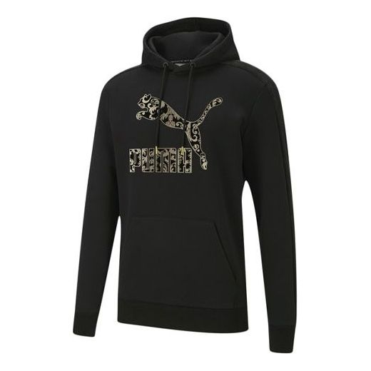 Dukserice Puma Graphic Hoodie Crna | 530304-01