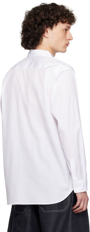 Košulja Comme des Garçons Comme des Garçons Shirt Plain & Stripe Shirt Bijela | FO-B015-S25, 2