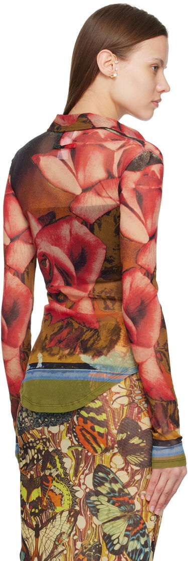 Košulja Jean Paul Gaultier Jean Paul Gaultier Roses Print Mesh Shirt Višebojno | 24/25-U-CH013-T547-403050, 2