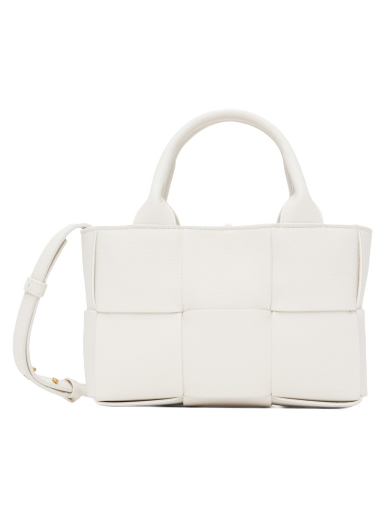 Tote bag Bottega Veneta Mini Arco Tote Bag Bijela | 729029 VCP11