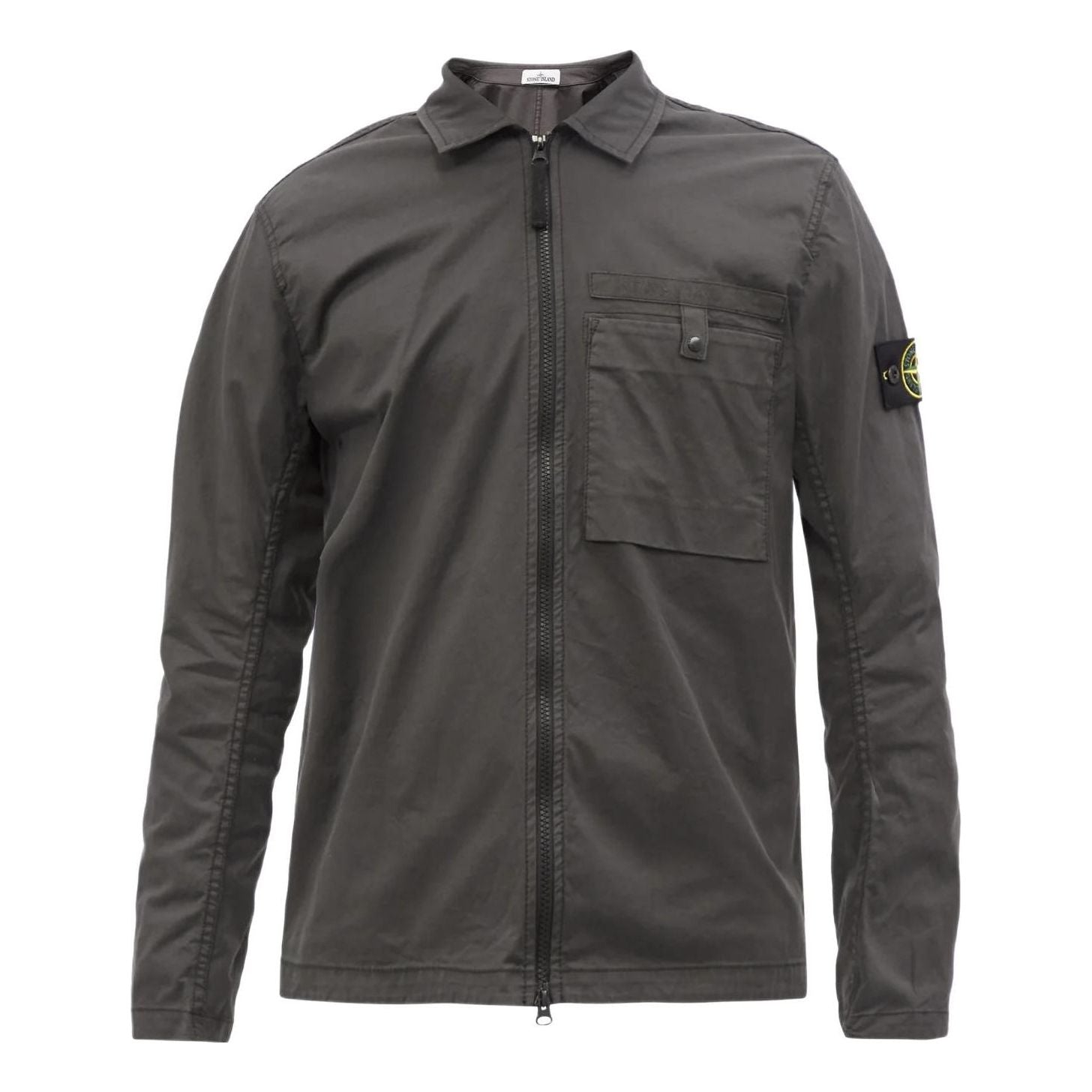Košulja Stone Island Supima Cotton Shirt Jacket Zelena | 761512619-V0065, 0