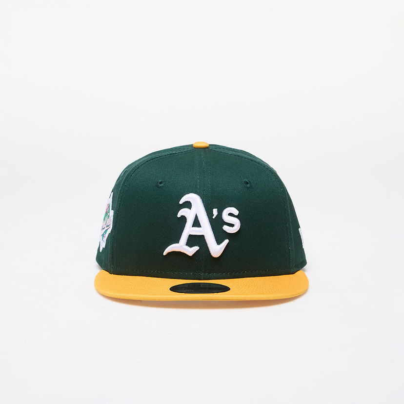 Kapa New Era Oakland Athletics MLB Team Colour 9FIFTY Snapback Cap Dark Green Zelena | 60565156