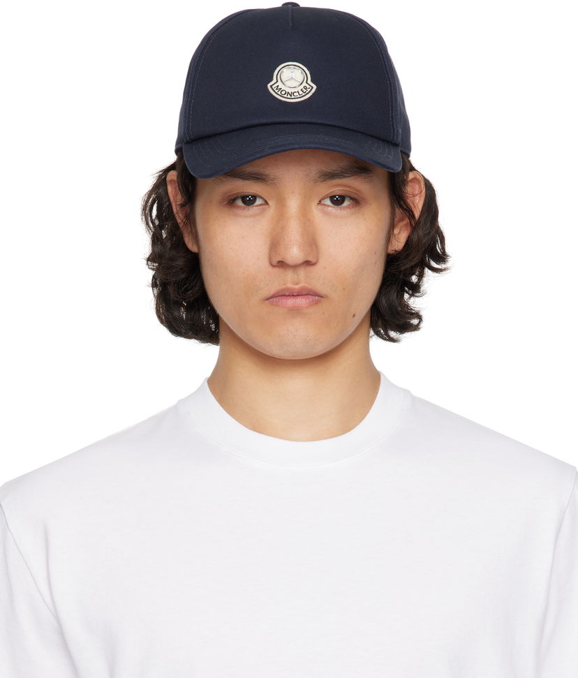 Kapa Moncler Moncler Genius Mercedes-Benz by NIGO Baseball Cap Tamnoplava | K14013B0000804863