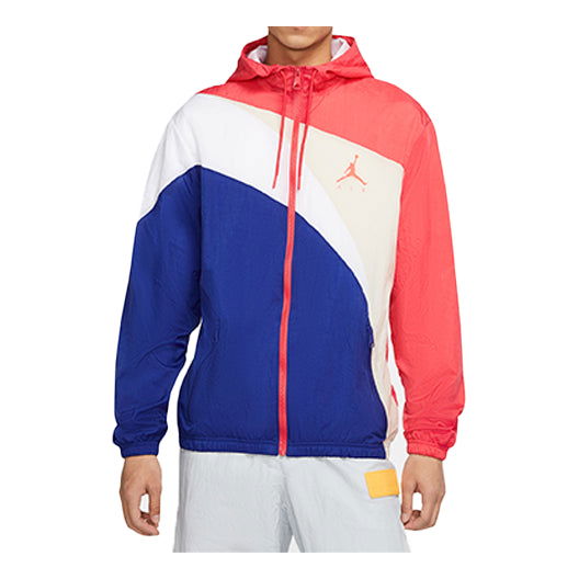 Vjetrovka Jordan Jordan Jumpman Wave Logo Splicing Jacket Višebojno | CK6867-631