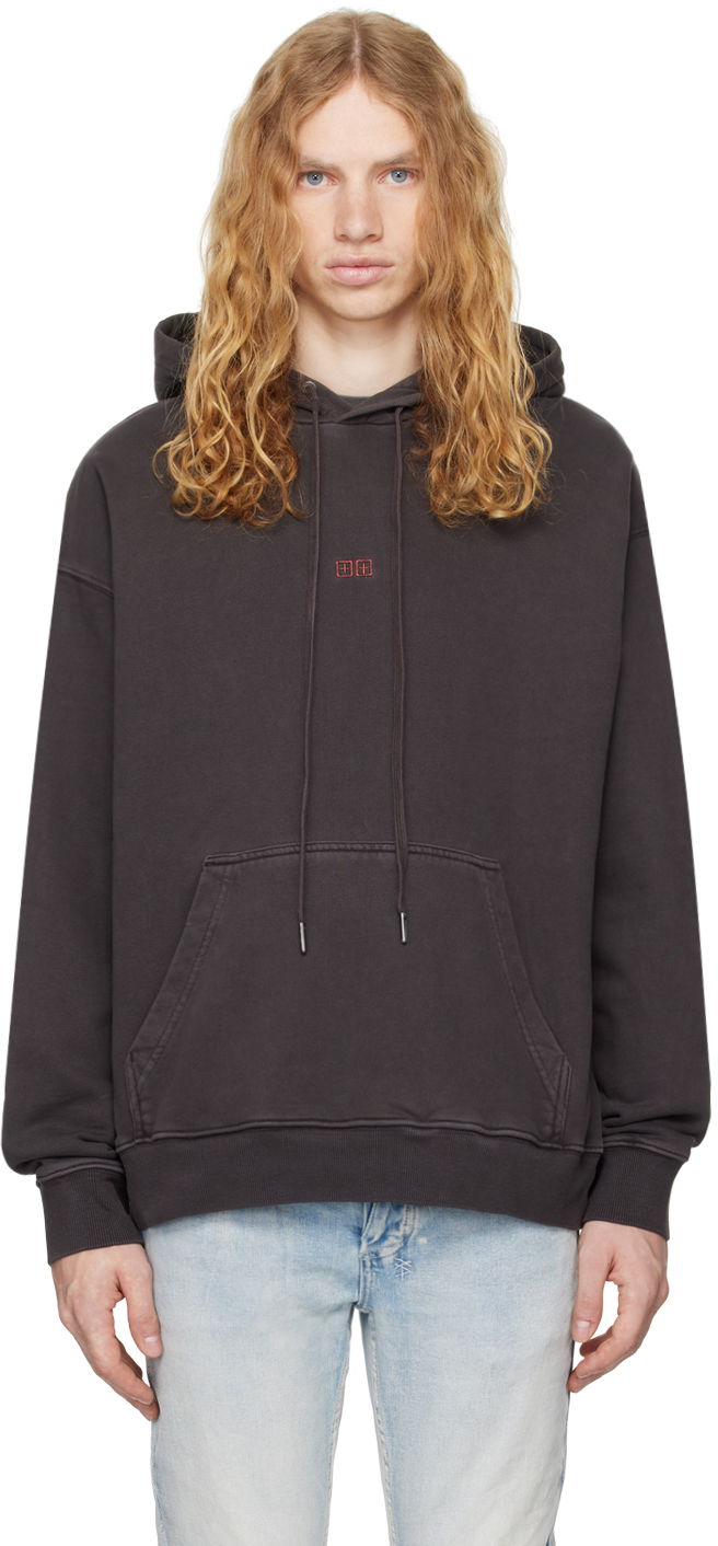 Dukserice Ksubi Hoodie Biggie Crna | MFA24FL001