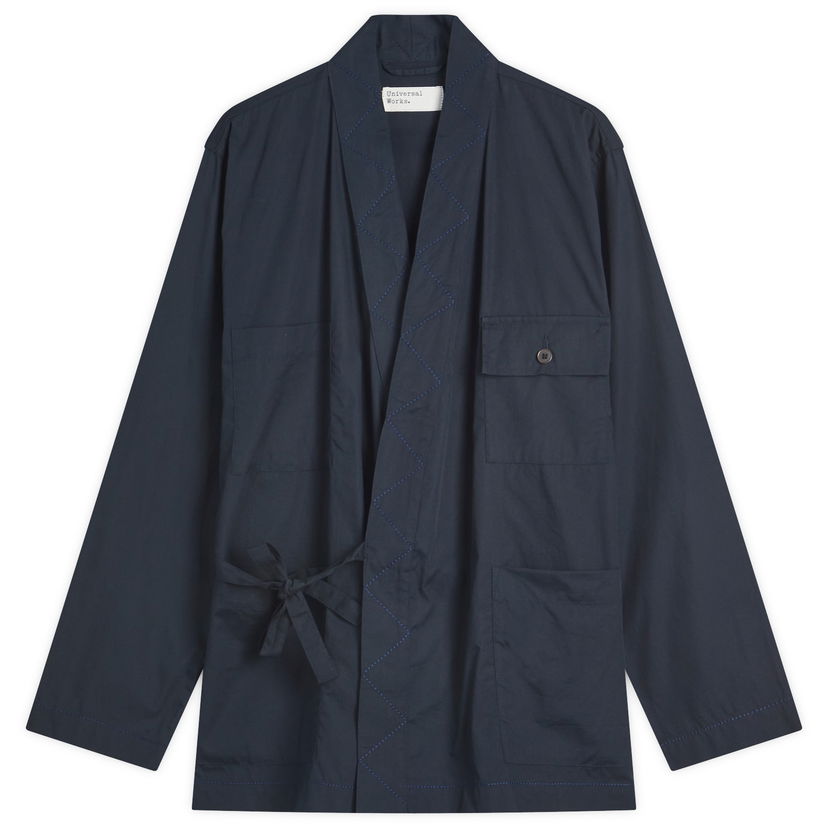 Jakna Universal Works Universal Works Osaka Work Jacket, Large Tamnoplava | P32008-NVY