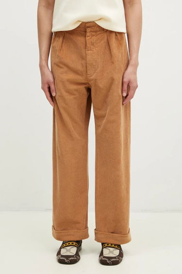 Hlače WOOD WOOD Lawrence Corduroy Trousers Smeđa | 12435012.5088, 0