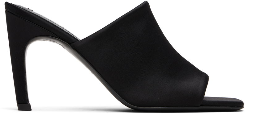 Haljina TOTEME TOTEME Bandeau Heeled Mules Crna | 253-WAS0245-FB0401