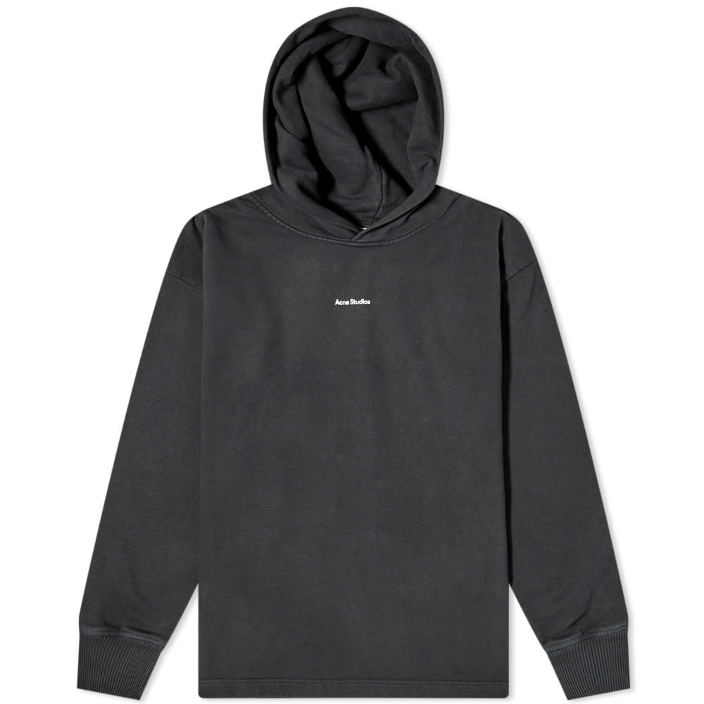 Dukserice Acne Studios Logo Hoody Crna | AI0083-900, 0