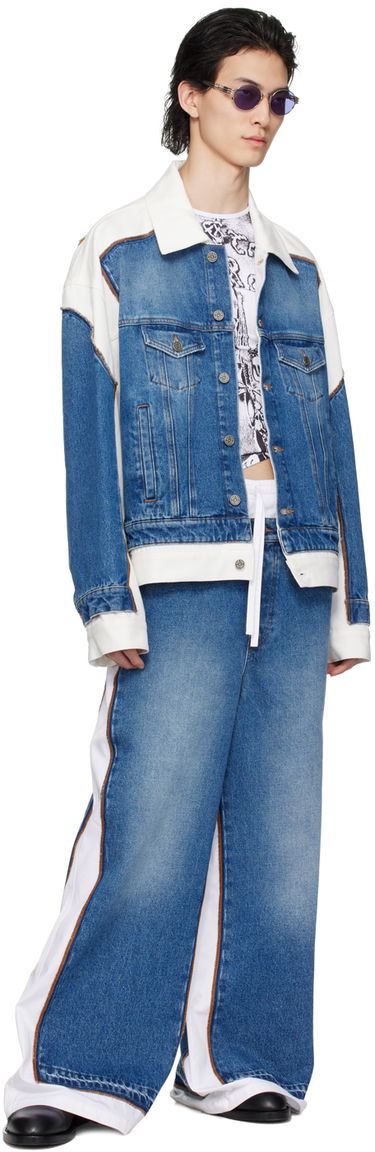 Jakna Jean Paul Gaultier Gaultier 'The Trompe L'œil' Denim Jacket Plava | 24/25-U-VE039I-D013-5701, 3
