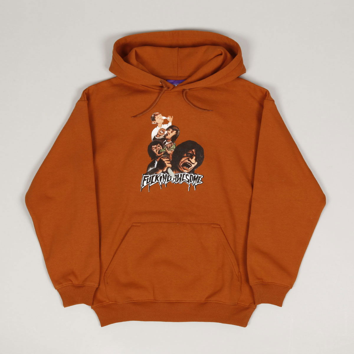 Dukserice Fucking Awesome Jekyll Hoodie Adobe Hoodie Narančasta | PN3158, 0
