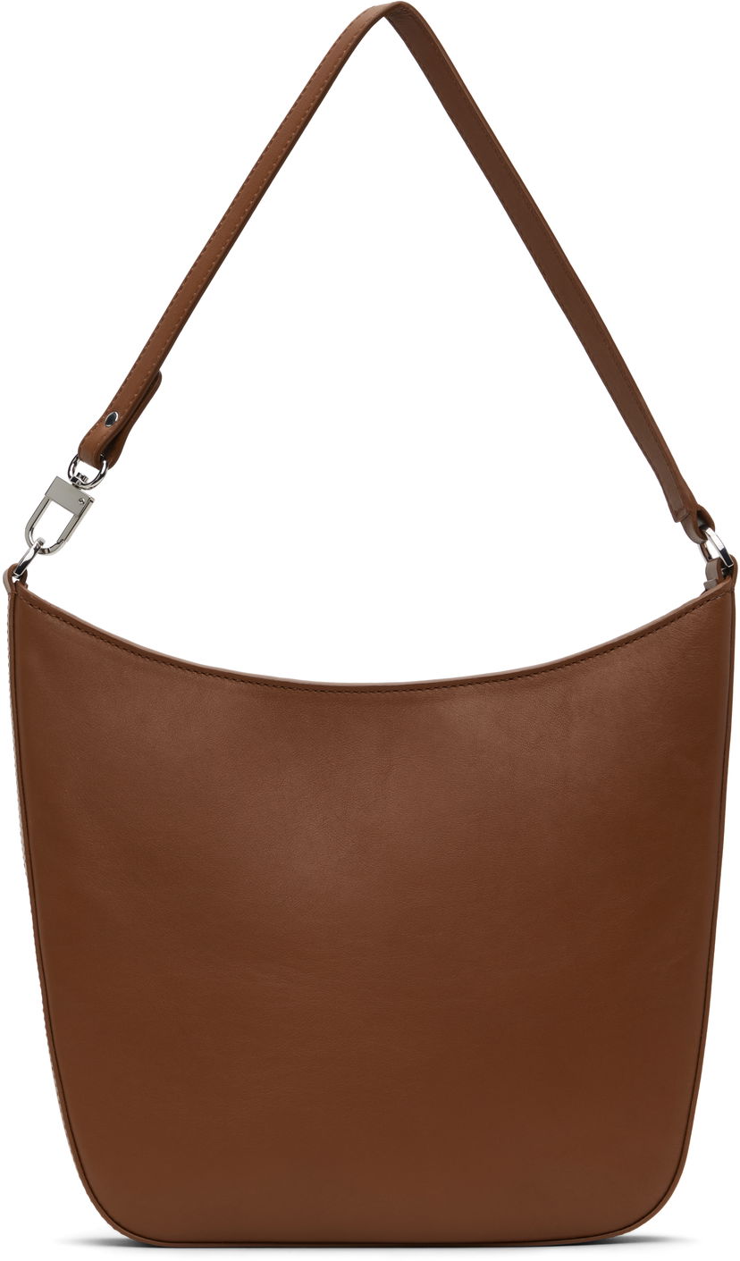Torba za rame BY FAR BY FAR Suli Shoulder Bag Smeđa | MWBSB053CL013BR051PL