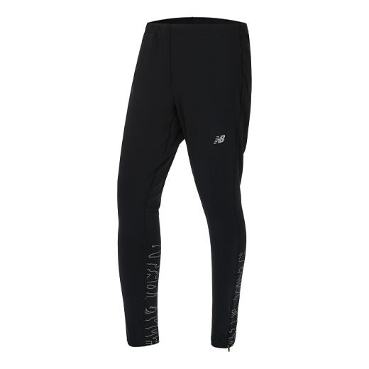 Trenirka New Balance Printed Accelerate Running Leggings Crna | MP11230-CMO
