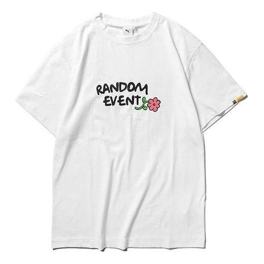 Majica kratkih rukava Puma Randomevent Casual T-Shirt Bijela | 59666502