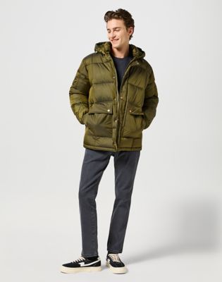Pernata jakna Wrangler Wrangler Parka Jacket Zelena | 112357395:XXL