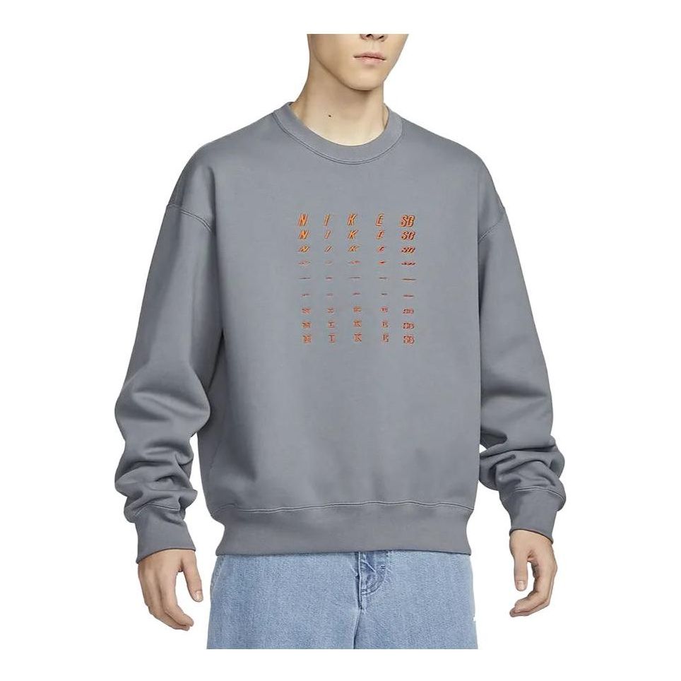 Dukserice Nike SB Skateboard Graphic Sweatshirt Siva | FB8434-084, 0