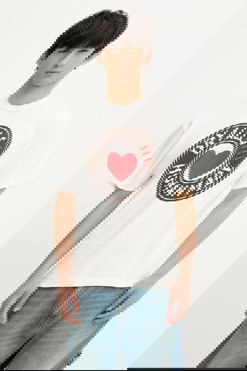 Majica kratkih rukava Human Made Human Made DRY ALLS Heart T-Shirt Bijela | HM29TE003, 0