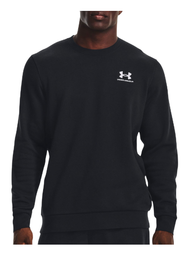 Dukserice Under Armour Sweatshirt Essential Fleece Crew Crna | 1374250-001