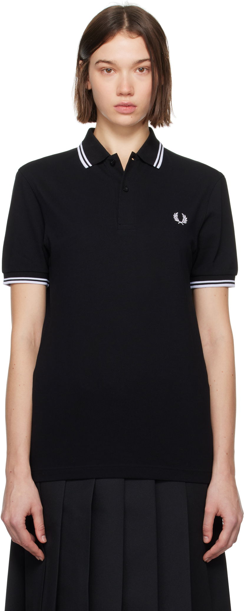 Polo majica Comme des Garçons 'Strong Will' Polo Shirt Crna | FN-T502-W24