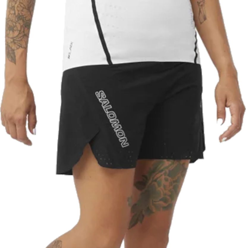 Kratke hlače Salomon S/LAB Speed 2-in-1 Shorts Crna | lc2025800
