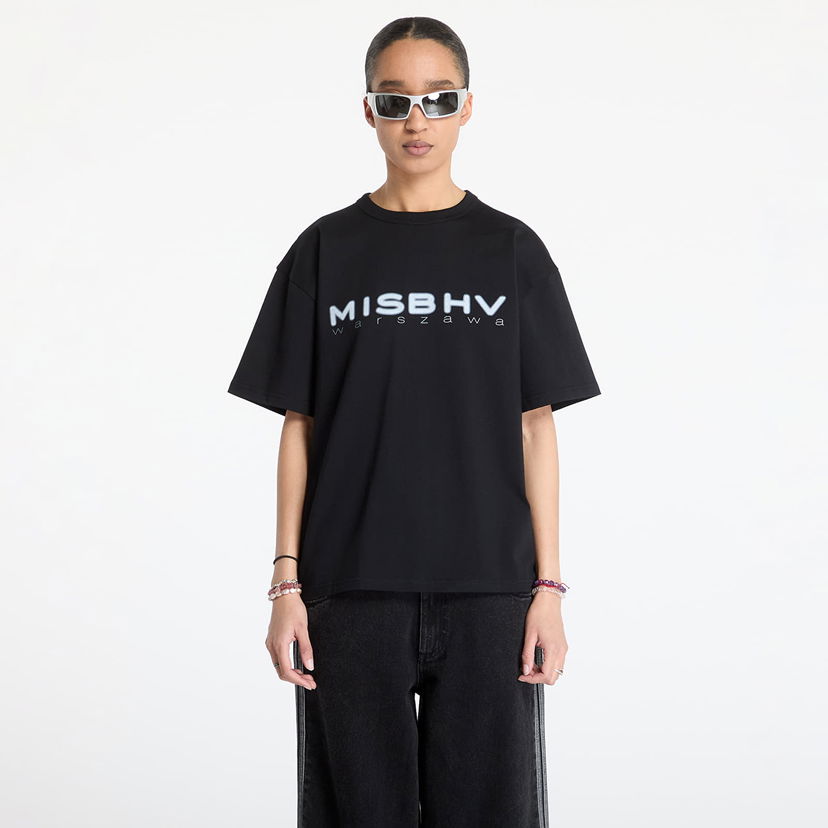 Majica kratkih rukava MISBHV MISBHV Warszawa T-Shirt Crna | 250M129