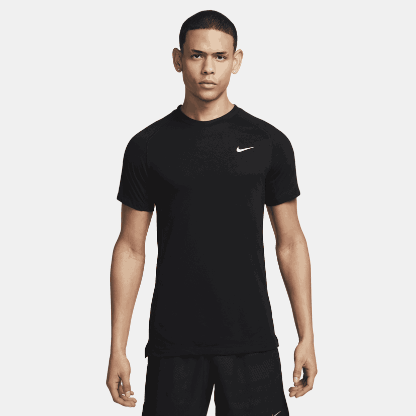 Majica kratkih rukava Nike fitness Flex Rep Dri-FIT Crna | FN2979-010