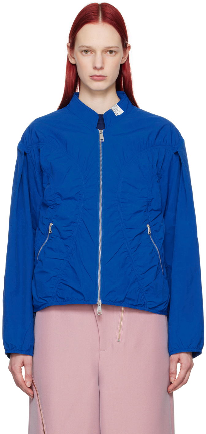 Bomber jakna ADER ERROR Zequo Bomber Jacket Plava | BN01SSJK0809BL