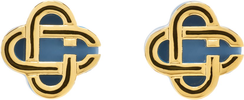 Naušnice Casablanca Casablanca Stacked Earrings Plava | APF25-JW-290-03