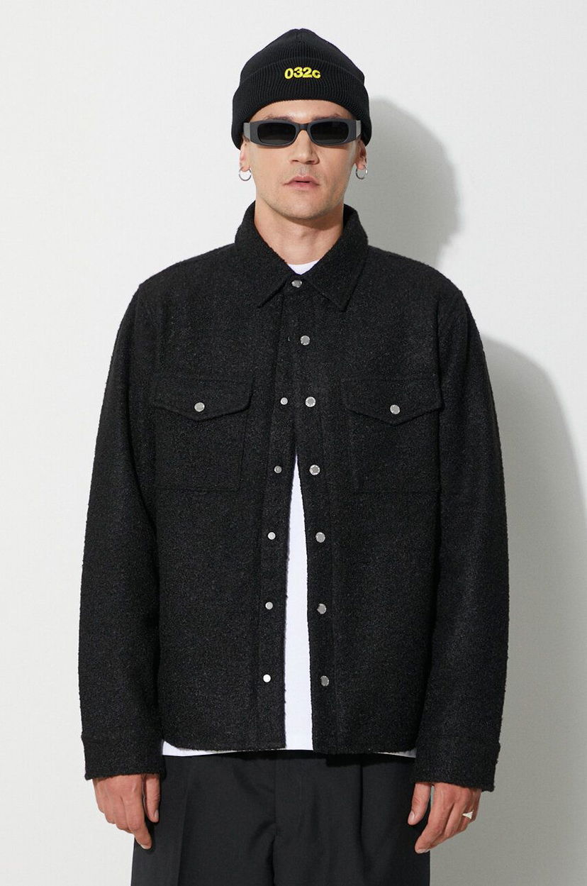 Košulja BILLIONAIRE BOYS CLUB Billionaire Boys Club OUTDOORSMAN Overshirt Crna | B23321