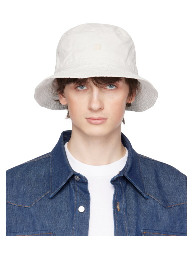 Šešir Acne Studios Embroidered Bucket Hat Siva | C40275-