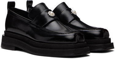 Njega cipela Simone Rocha Simone Rocha Heart Toe Platform Loafers Crna | LOF1D-M 0740, 3