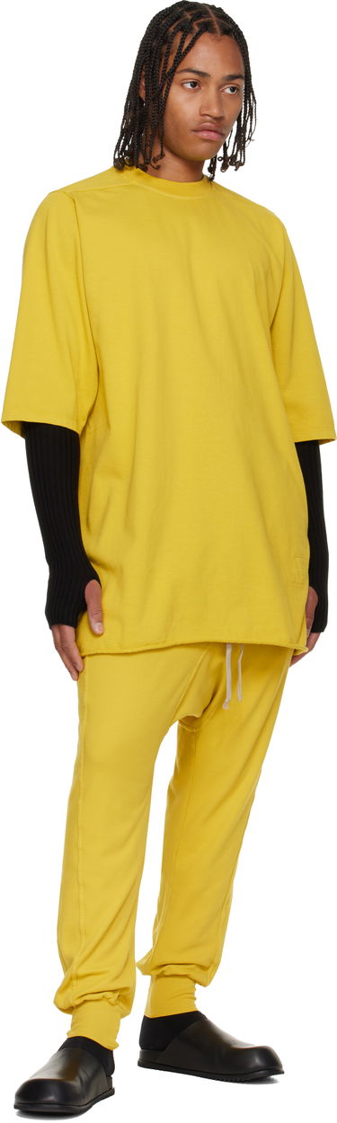Trenirka Rick Owens DRKSHDW Concordians Drawstring Sweatpants Žuta | DU02E7395 JDB, 3