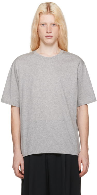 Majica kratkih rukava Studio Nicholson Studio Nicholson Bric T-Shirt Siva | BRIC SNM-911, 0