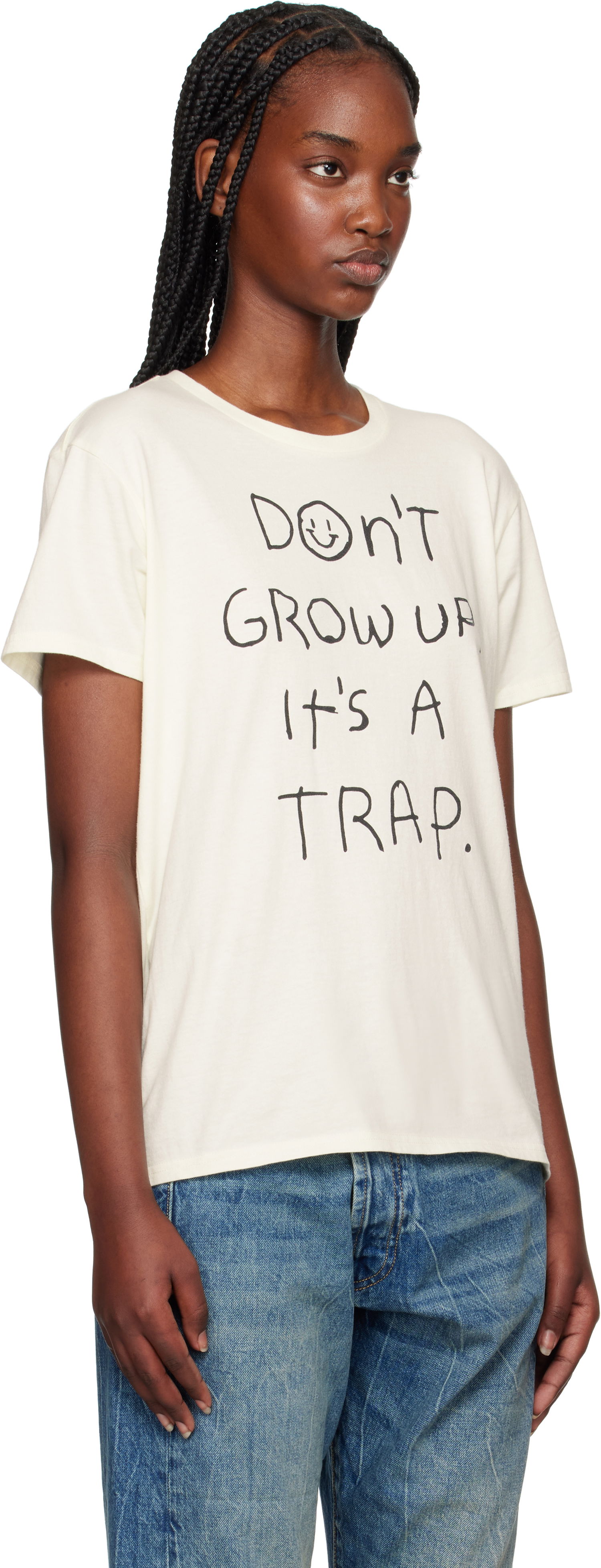 Majica kratkih rukava R13 R13 'Don't Grow Up' T-Shirt Bijela | R13WK001-K108B, 1