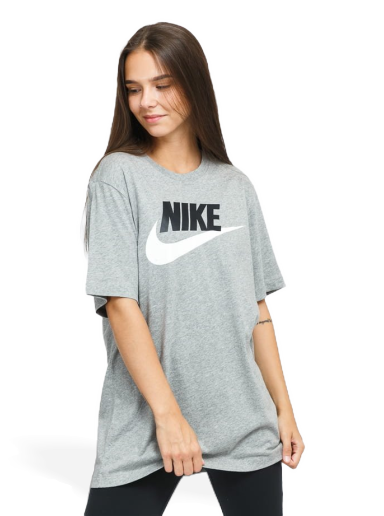 Majica kratkih rukava Nike NSW Tee Icon Futura Siva | AR5004-063